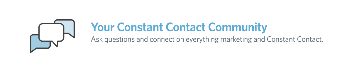 Constant Contact Small Business Community