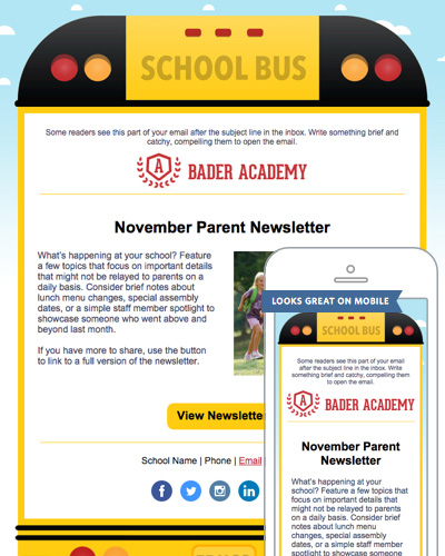 What are some standard newsletter layouts?